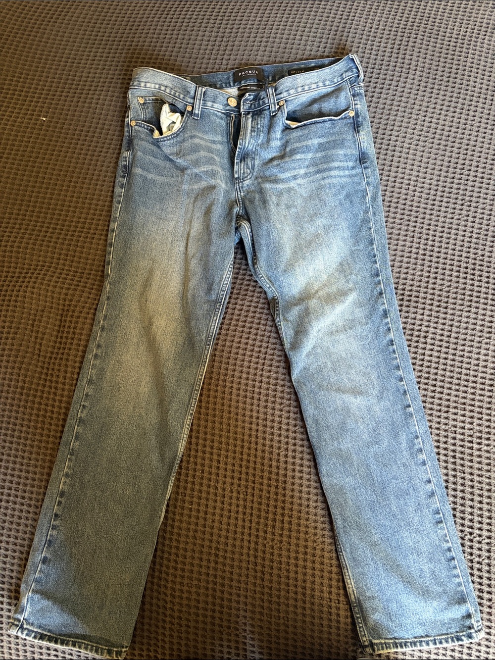 PacSun Men's 32x30 Medium Blue Straight Jeans